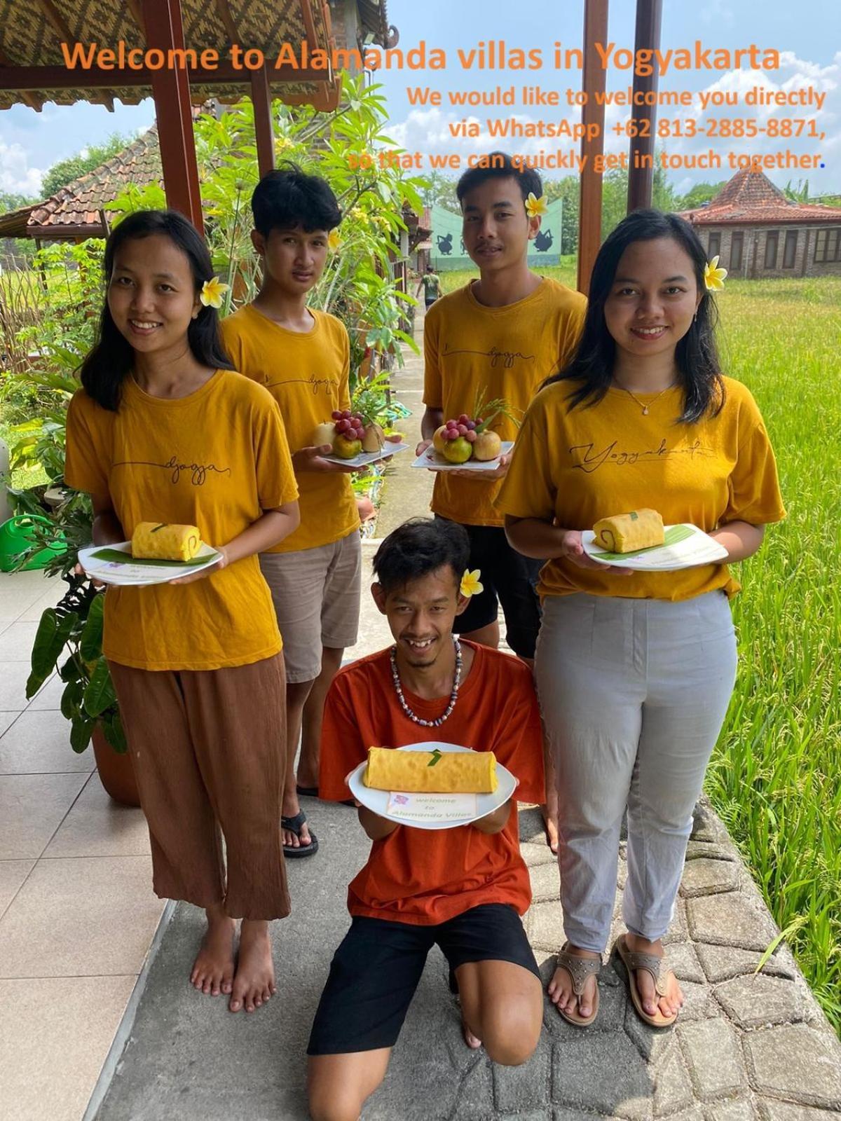 Alamanda Family Villas, Pool & Local Tours Yogyakarta Dış mekan fotoğraf